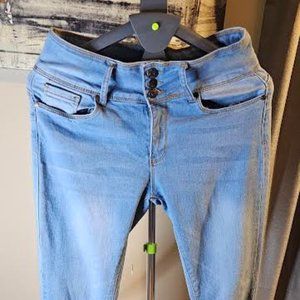 Bamboo Jeans Women Size 7/8 Skinny butt lifting Denim Stretch